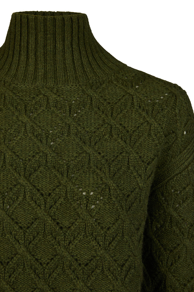 Pullover Magda dunkelgrün