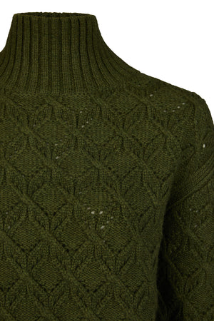 Pullover Magda dunkelgrün